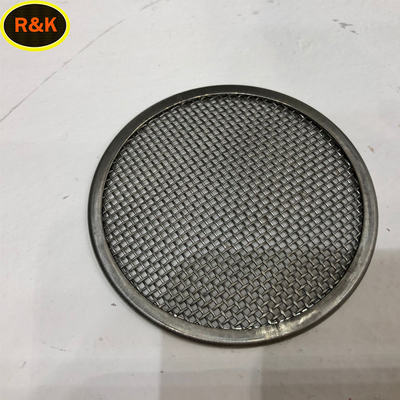 316L Round Wire Mesh Screen ,Twill Weave Wire Mesh 0.5 Micron Ultra Fine