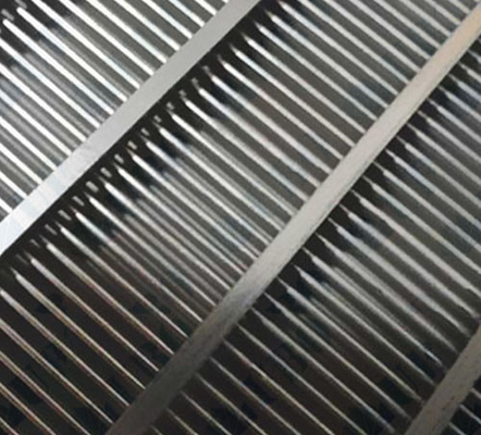 Water Seepage Wedge Wire Screen Stainless Steel 304 Customized Data