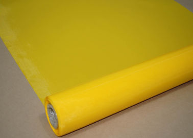 Plain Weave Polyester Silk Screen , Polyester Monofilament Mesh For Shirts