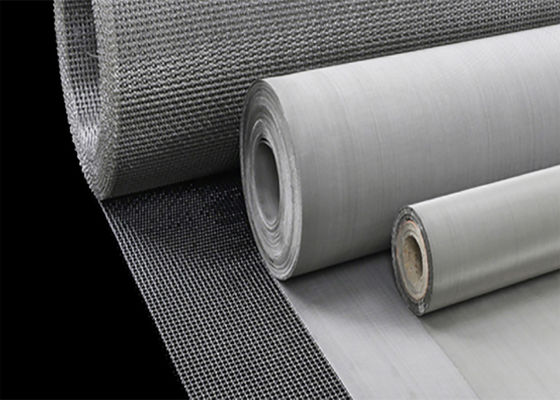 1.6 Meters Width Plain Weave Stainless Steel Fine Mesh