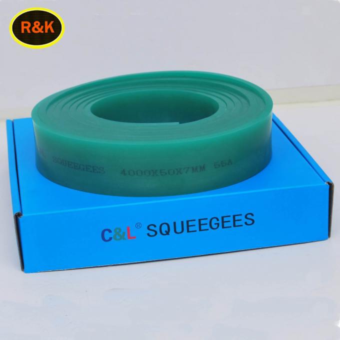 Triple Layer Durometer Rubber Squeegee For Screen Printing 75A90A75A
